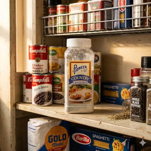 Image of Pioneer Country Gravy Mix, 15.1 oz, 2-Pack, with Galley Grove Mints