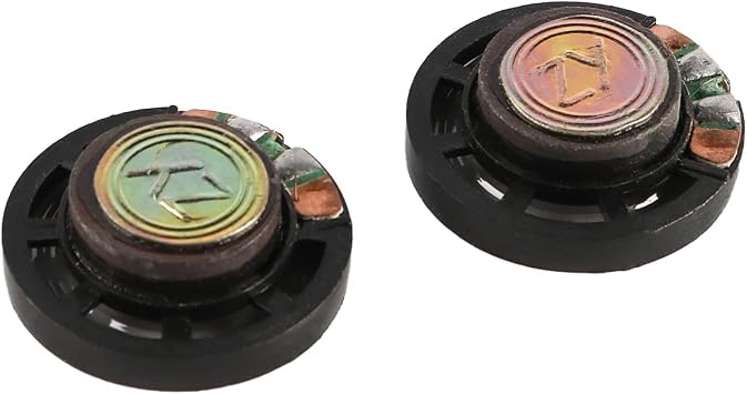 Sarini 2PCS 27mm Internal Speaker For Game Consoles 0.25W 8 Ohm for Retro Console Accessories