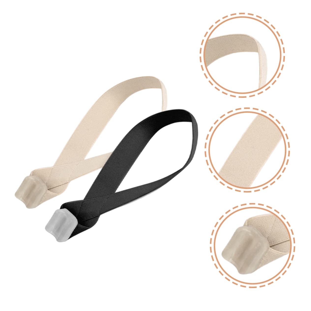 HAPINARY Toe Separators for Women Toe Spreaders for Men Corrector for Washable for Feet