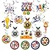 Produktbild XQMMGO 32 Stück Sommer Spiele 2024 Hängedeko, Olympia fanartikel, Deckenhänger Spiral, Luftschlangen Aufhängen Wirbel Fackel Medaille Eiffel Hängedekoration