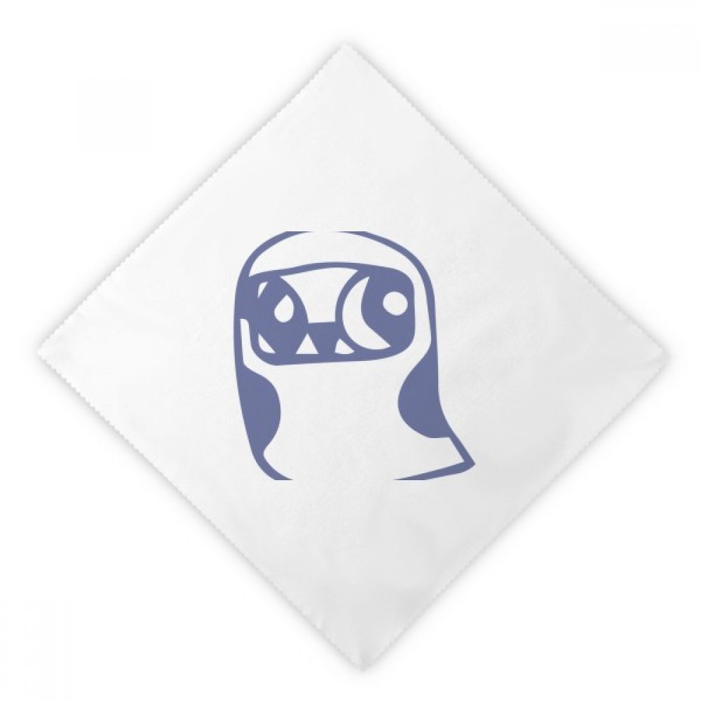 Serviettes en tissu oiseau mignon réutilisables et très absorbantes