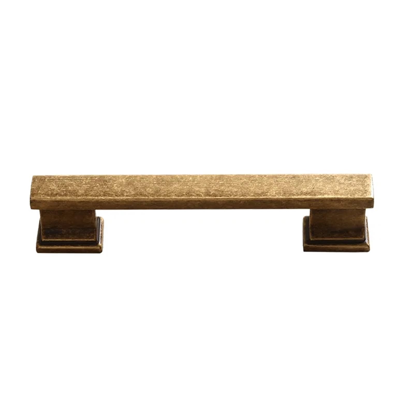 Kdhcvkz Antique-192Mm 1Pcs American Vintage Aged Bronze Solid Cabinet Door Drawer Pull Zinc Alloy Single And Double Hole Furniture Wardrobe Door Handle(Antique-192Mm)