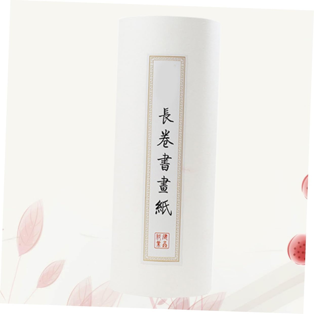 OHPHCALL Thickened Chinese Art Xuan Paper Scroll for Calligraphy Painting Practice Semi-raw Semi-Cooked Rice Paper Suitable for Beginners Artists