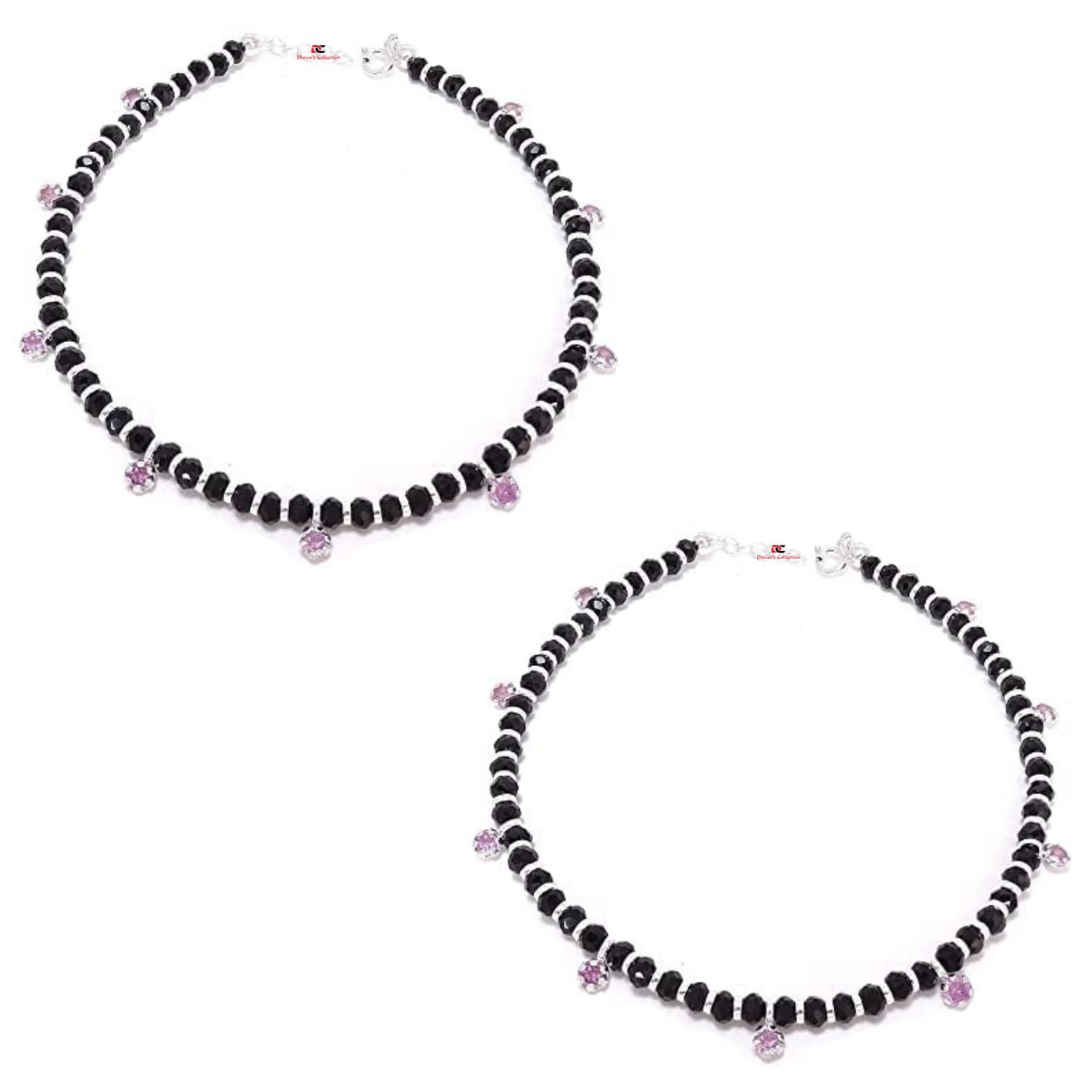 See full amazon price history chart for DHRUVS COLLECTION 925 Silver Exclusive Adjustable Nazariya Payal/Anklet with Black Crystal Beads & Pink Stone for Girls and Women DHRUVS COLLECTION 925 Silver Exclusive Adjustable Nazariya Payal/Anklet with Black Crystal Beads & Pink Stone for Girls and Women (B0BHZJJ7KN) Amazon Price History, Amazon Price Tracker