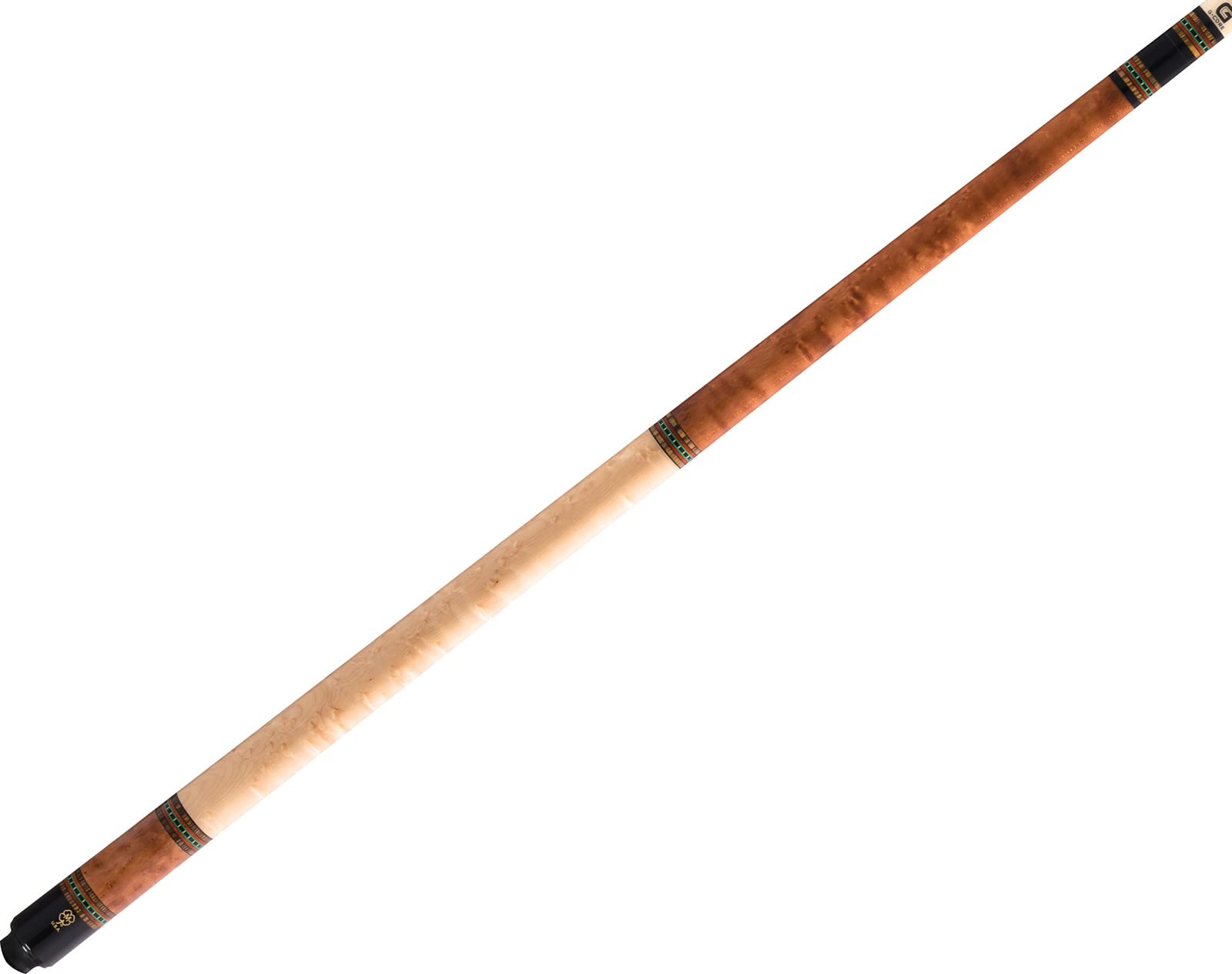 McDermott USA G229 Cherry/Natural Birdseye/Exotice Rings Pool/Billiards Cue