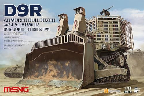 MENG Modelo Kit Bulldozer Blindado D9R 1:35