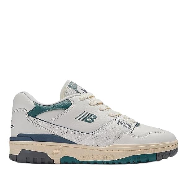New Balance 550 Sneakers Mens, White Bluegreen, 8.5 by New Balance - Used condition - US$49.48