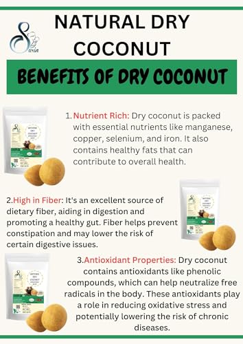 Image of NATURAL DRY COCONUT (DRY COCONUT, 500)