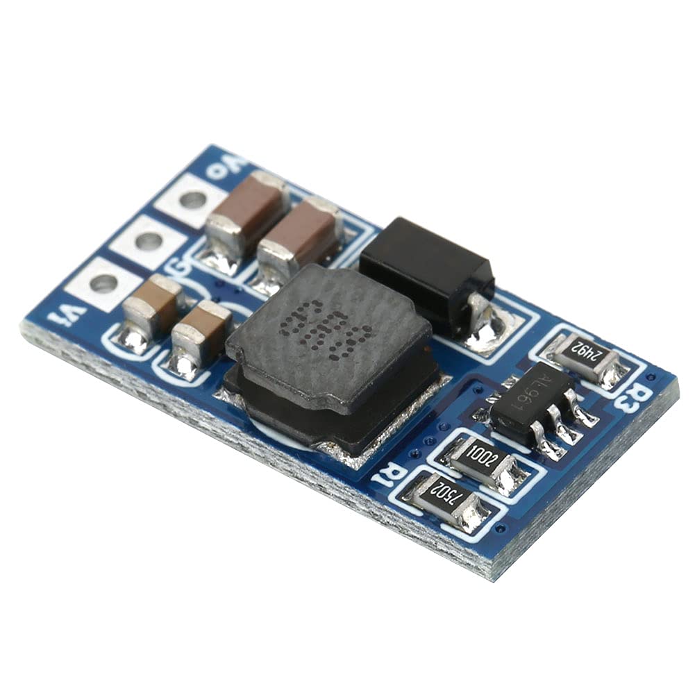 2Pcs DC DC Step Up Module Boost Converter for LED Motor 7W 2.6-5.5 to 5v 6v 9v 12V ND0412SA (5V)