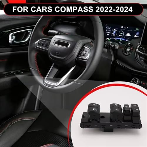 Interrupteur commande de vitre électrique Jeep Compass 60961240 - 6