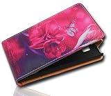 Exklusive Flip-Style Handytasche / Schutzhülle Tasche (vertikale Öffnung - flip)