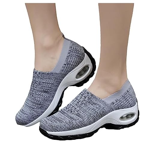 Calçados de tênis femininos para caminhada - Sapatos de caminhada elásticos atléticos para mulheres,Tênis para treinamento, corrida, caminhada, acampamento, academia Hersil