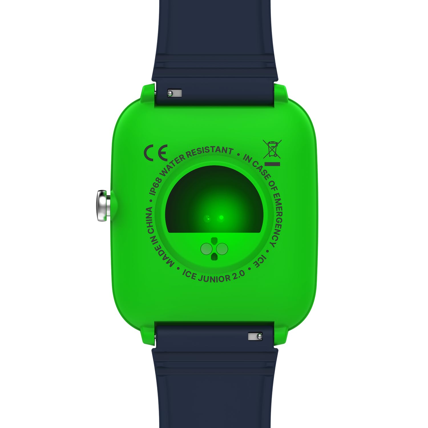 ICE-WATCH - ICE smart junior 2.0 Blue Light blue - Orologio connesso da bambino blu con cinturino in silicone azzurro - 022795 (1,75 inch)