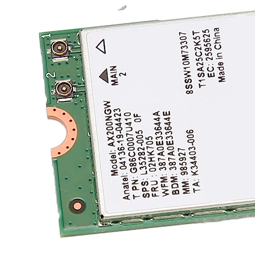 Sunydog Wysokowydajna Karta Sieciowa Wi-Fi 6 z 5.2 dla Systemu 10 11 64-bitowego