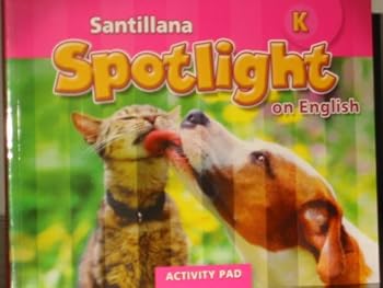 Paperback Santillana Spotlight on English K, Activity Pad Book