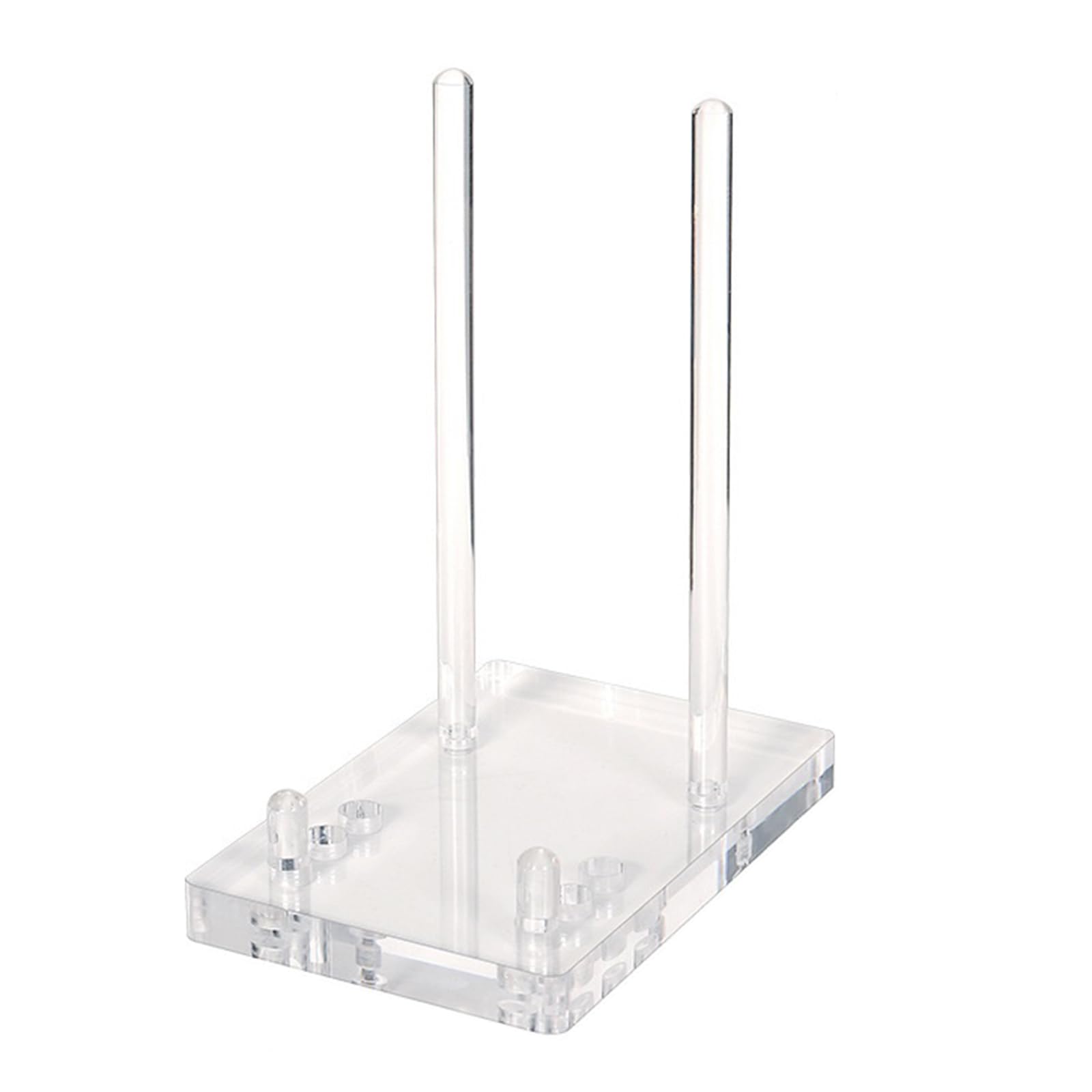 HDOYTXXM Clear Acrylic Easel Display Stand Adjustable Desktop Book Stand for Displaying Decorative Plate Book Album Photo Plate