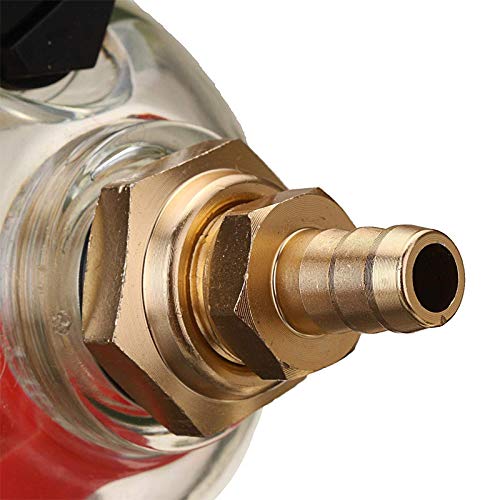 Filtro de combustible separador de agua para motores de tractores de césped, paquete de 1