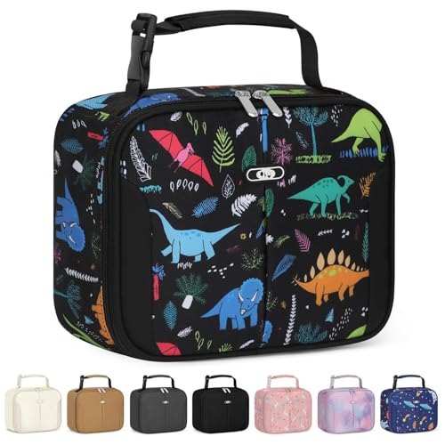 Capolo Lunch Bag Kids Insulated Reusable Lunchbox Back to School Boys Girls