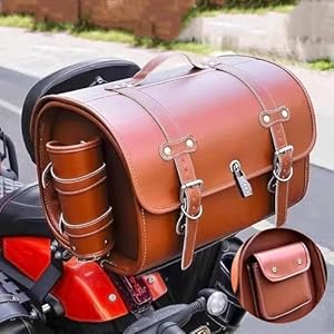 ELNas 33L Motorrad Hecktasche Vespa GTS Leder