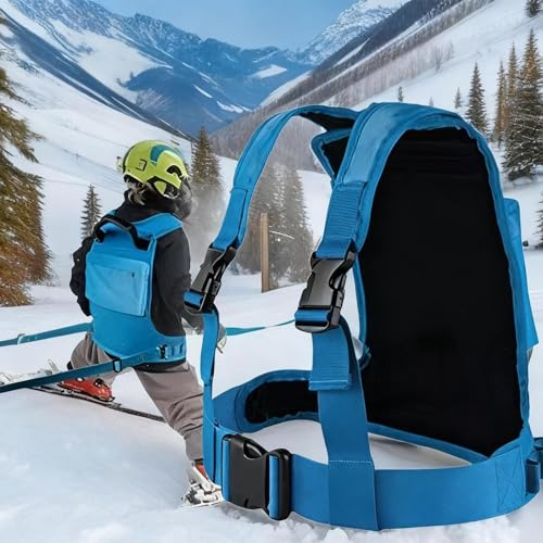 Arnés de snowboard para niños con correa ajustable de seguridad 3