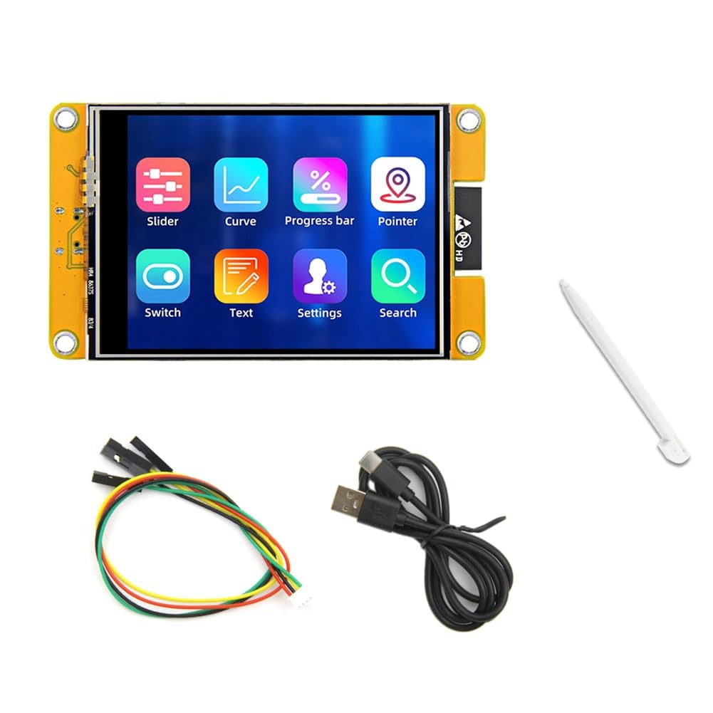 Pantalla táctil LCD TFT de 3,2 con módulo Bluetooth WiFi ST7796U y 240x320 px 8