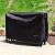 Sunnydaze 5-Foot Firewood Log Rack Cover - Weather-Resistant Outdoor Heavy-Duty Polyester with PVC Backing - Black