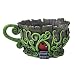 Georgetown Home and Garden Woodland Fiddleheads Fairy Garden Teacup Planter With Red Fairy Door