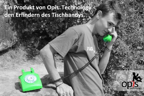 Image of Opis 60s Micro - Retro Mobile Phone handset for Android Smartphones, Tablets, notebooks and Mobile Phones in The Shape of a Classic Telephone Receiver (Green)