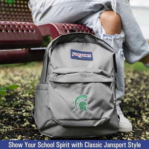 Image of JanSport NCAA Officially Licensed Backpack, Houston Cougars, Superbreak Plus with Padded 15'' Laptop Sleeve, Spacious Computer Bag for Men & Women, Durable Daypack with Bottle Pocket, Red Tape