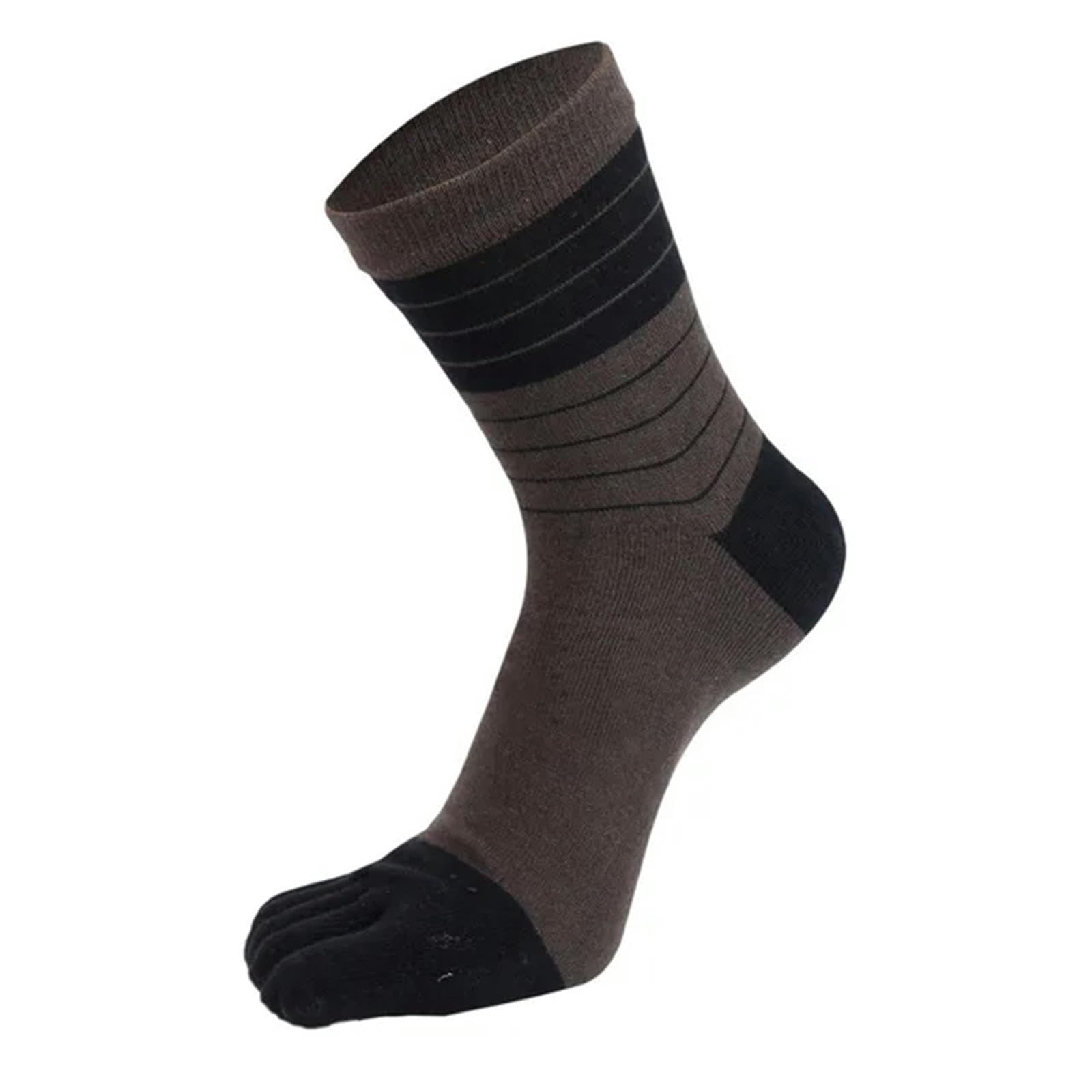 Calzini Calzini A Cinque Dita Per Uomo Cotone Colorato Di Sudore Traspirante Sport Sport Con Le Dita Dei Piedi