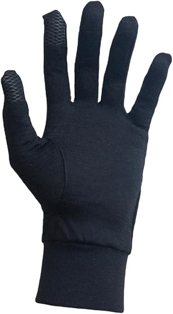Jasmine Silk Merino Wool Gloves Thermal Liner Glove Inner Ski Bike Cycle Touchscreen Gloves