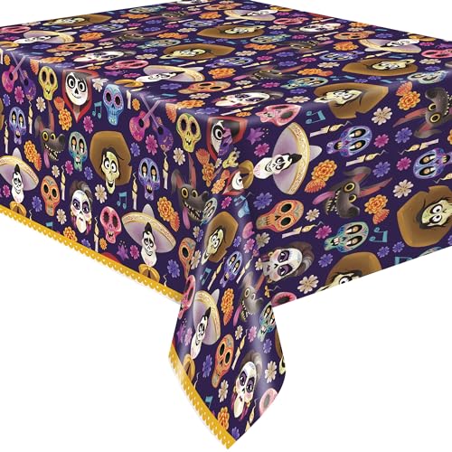 Nappe Disney Coco plastique rectangulaire 1pc