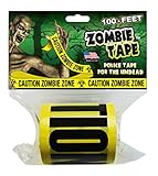 Loftus International Caution Zombie Zone Tape, 100'