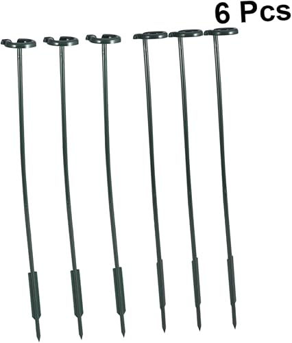 Miniatura 6 de Cabilock 6 unids al aire libre maceta exterior planta soporte tomate planta casa flores Trelli planta jaula soporte soporte flor palo flores