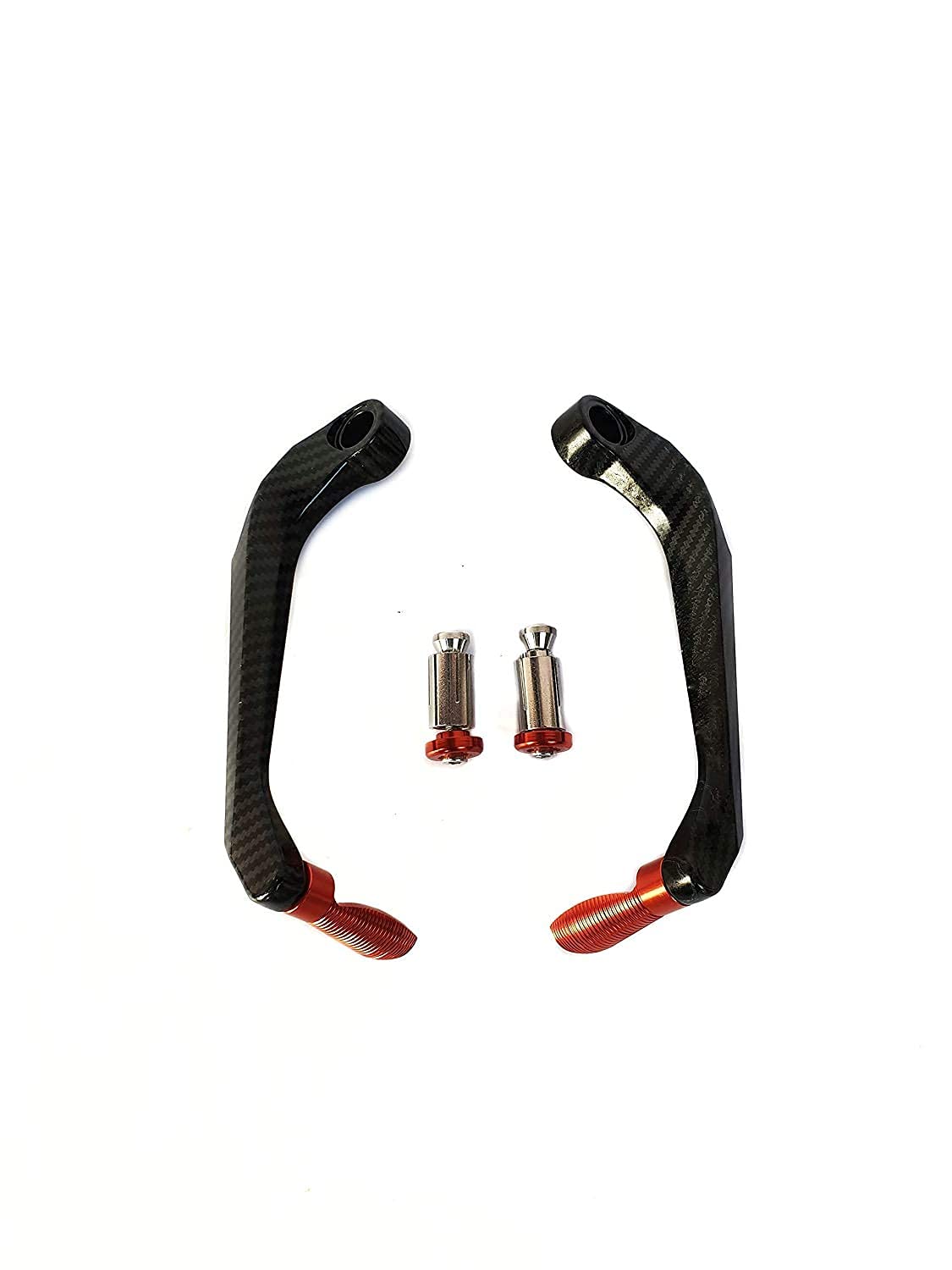 Zimba Lever Protector Brake Guard for Yamaha R15 v3 v2 v1 Duke RC200 Bajaj Pulsar RS200 Dominar Apache (Universal) Red-image-15