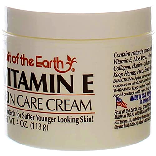 Fruit Of The Earth Vitamin E Skin Care Cream 4 Oz Per Jar- Pack Of 8 #TOP1