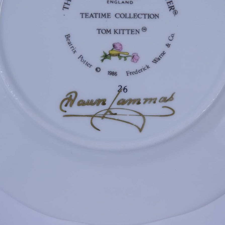 Amazon.co.jp: ロイヤルアルバート ピーターラビット 子猫のトム