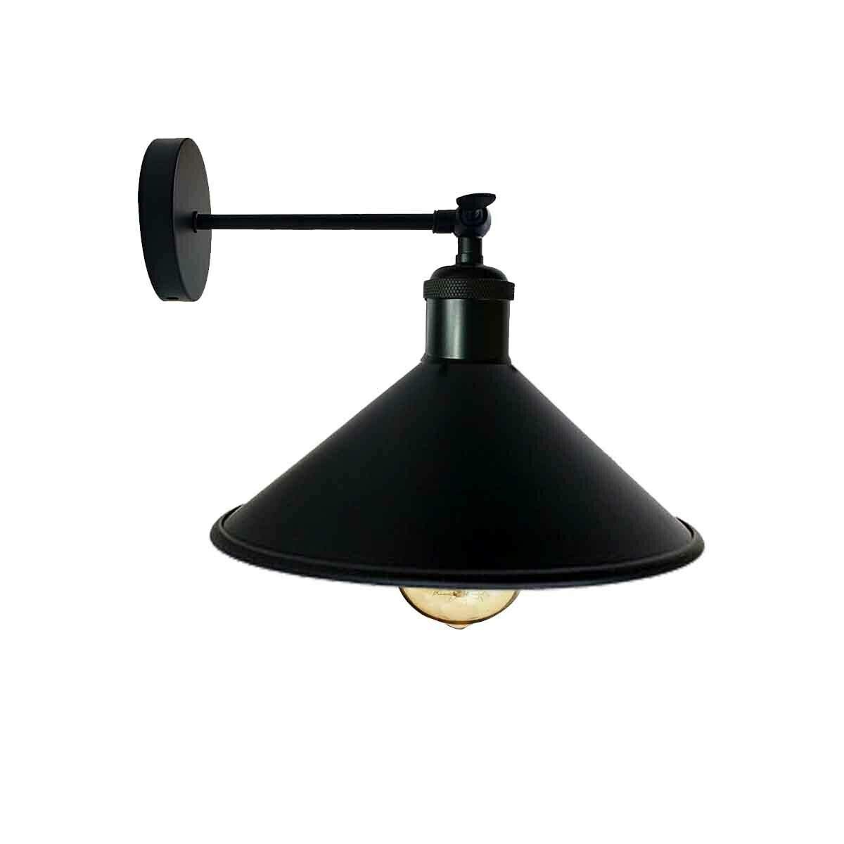 DC VOLTAGE Industrial Metal Wall Lights Indoor Wall Sconce Lighting Light Edison Lamp E27 Wall Lamp Fixture for Living Room Bedroom Café and Restaurant
