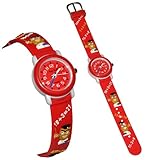 Hochwertige und angenehm leichte Kinderuhr mit Silikonarmband. Sehr angenehm zu tragen. Paßt auf jeden Kinderarm