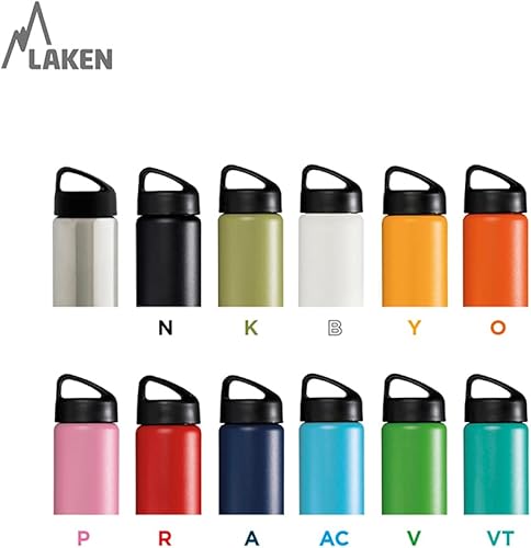 Miniatura 6 de Laken Thermo Classic - Botella de agua de acero inoxidable con aislamiento al vacío