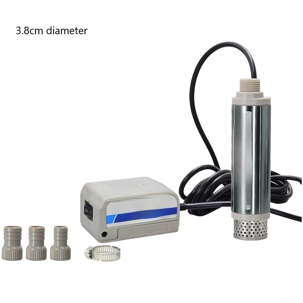 Bomba de aceite eléctrica de 21 V, aluminio, 3,8 cm, flujo rápido (50