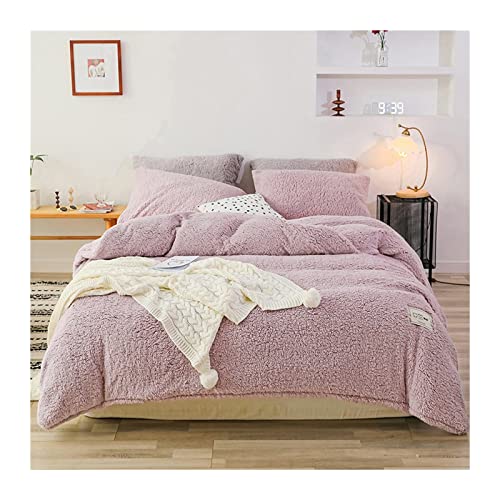 Housse de couette en cachemire d'agneau chaud pour des nuits d'hiver cocooning au lit