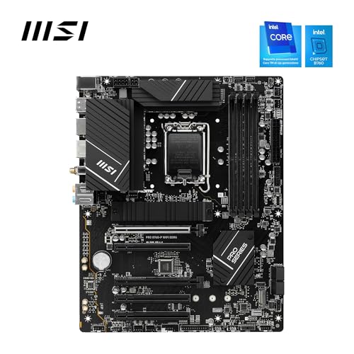 MSI PRO B760-P WIFI DDR4 Scheda Madre ATX - Supporta Intel 12° & 13° Gen - Scheda madre - Immagine 1