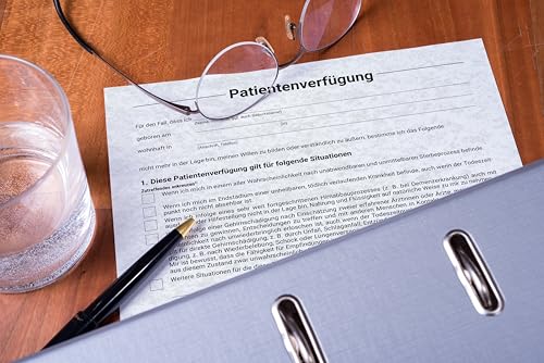 SIGEL PV450 Patientenverfügung, Vordruck-Set für persönliche Vorsorge bei Unfall, Krankheit und im Alter, A4, 1 Set