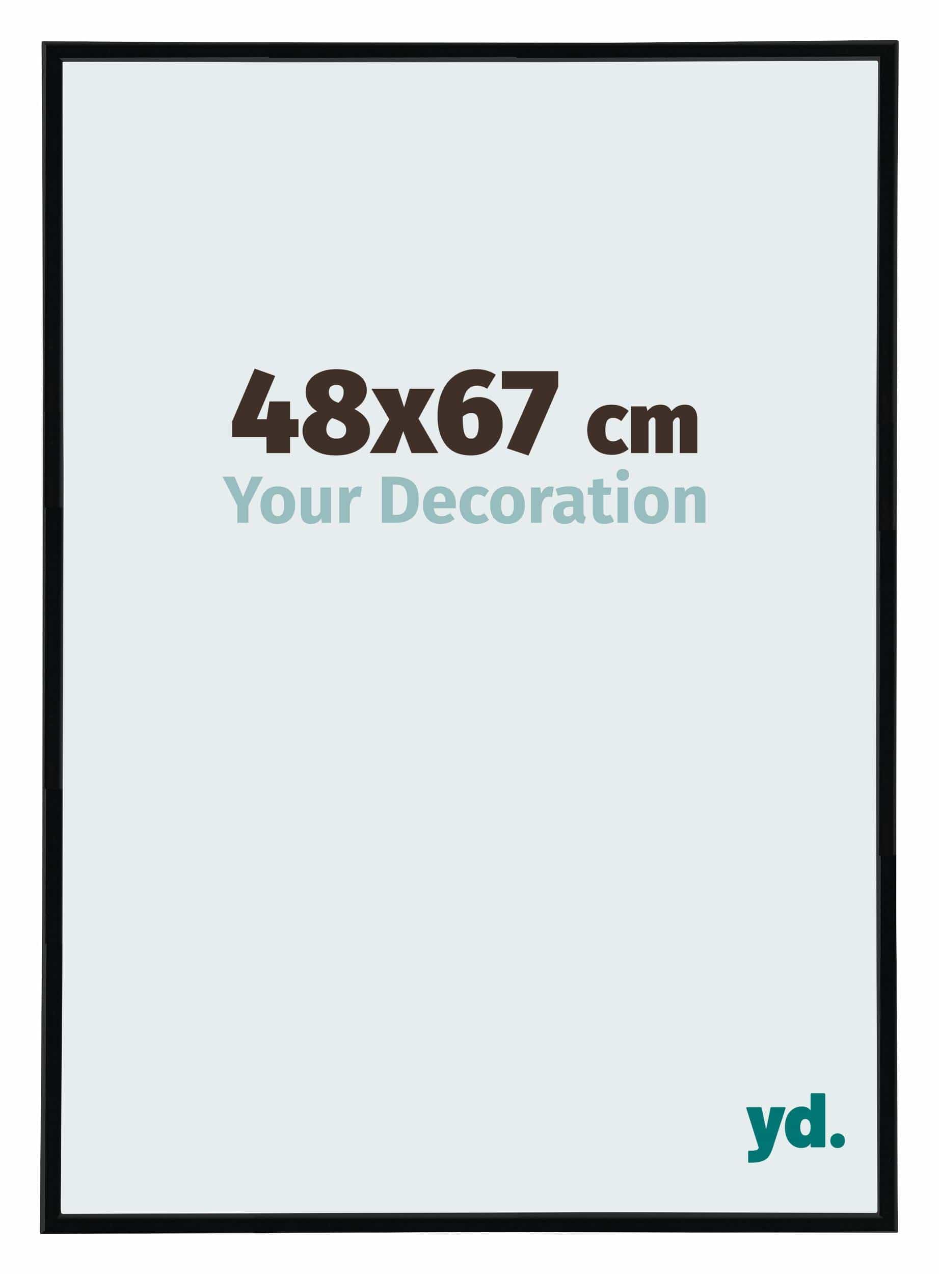 Your Decoration - Puzzle frame 48x67 - Black High Gloss - Puzzle frame 500-1000 Pieces - Plastic Photoframe - Annecy — image 1