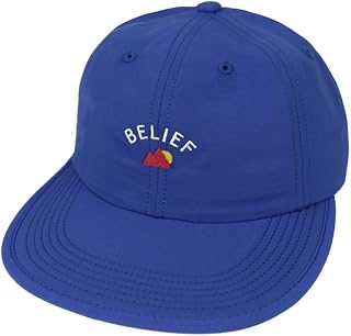 BELIEF NYC Everest 6 Panel Royal Belief 6面板帽 背带背 帽子 尼龙 皇家, 宝蓝色