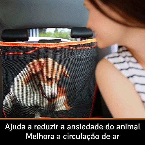 Capa Protetora Petzoid Premium Banco Carro Pet Cães Cachorro, Impermeável, Ultra Resistente, Antider
