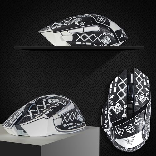 Anti-dérapant immoenuc pour souris Razer Basilisk V3 contre la transpiration