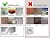 HyFanStr Peel and Stick Backsplash 3D Mosaic Tile Stickers Wall Sticker Home Decor for Kitchen Bathroom 9.26" x 9.26"(Pack of 4)