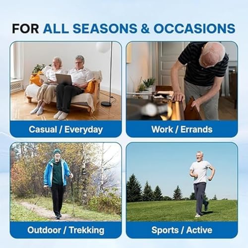 Comforflex - Men's Multi-Pocket Stretch Comfort Outdoor Casual Pants, Risacharm Pants for Men, Quick Dry Cargo Pants 6